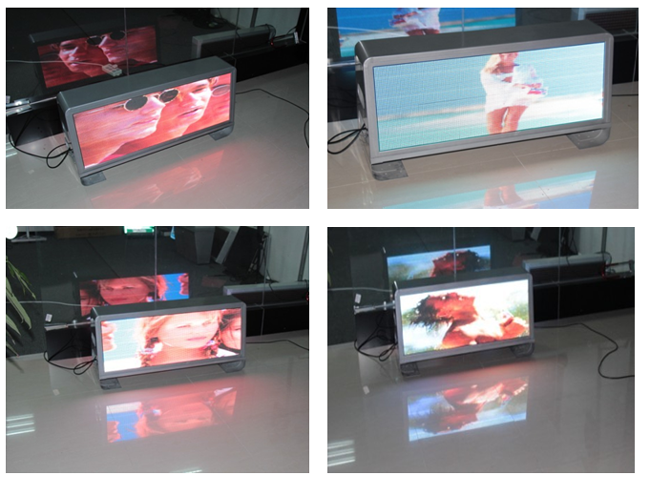P6 SMD Full Color Taxi Led Screen​ Testing:
