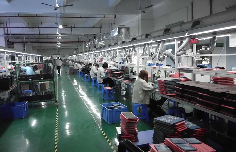SHENZHEN YUCHIP LIGHTING CO., LTD manufacturer production line