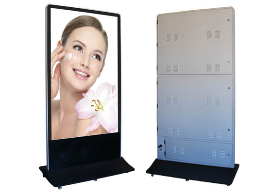 Hotel Bank stand advertising led display screen With WIFI / RJ45