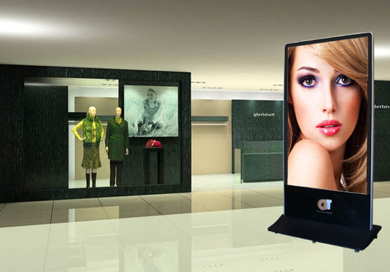 Hotel Bank stand advertising led display screen With WIFI / RJ45