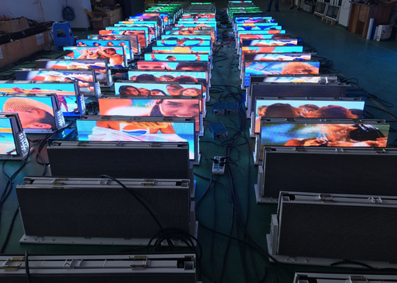 P2.5 Taxi Mobile LED Display For Outdoor Advertising Full Color  Car Top Led Display Most High Definition Taxi Led
