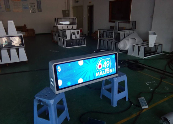 P2.5 Taxi Mobile LED Display For Outdoor Advertising Full Color  Car Top Led Display Most High Definition Taxi Led