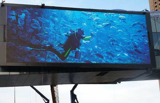 3 in 1 DIP P8 Street Digital Outdoor LED Billboard / Stage Background Led Display