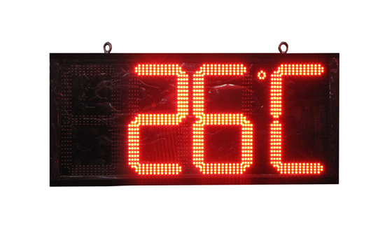 Customized LED Scrolling Message Board Signs For Time and Temperature