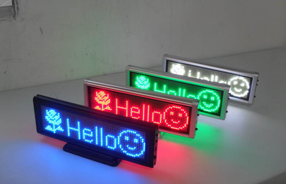 Multi Line LED Scrolling Message Board Three and Four Lines LED Sign 32 x 128