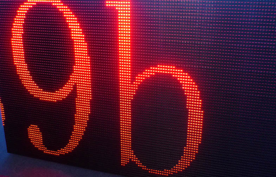 High Brightness 3G GPRS Remote Control Traffic LED Display AC 230V Led Billboards