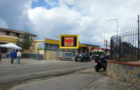 P8 DIP246 Truck LED Display , Advertising Mobile Led Screen Trailer
