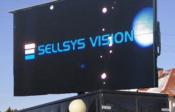 Waterproof 1RGB P16 Truck LED Screen for Mobile Trailer Container