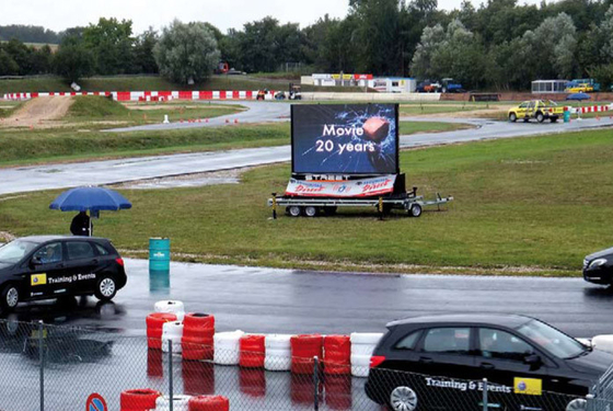 Trailer LED Screen Rental High Resolution P10 Mounted LED Display