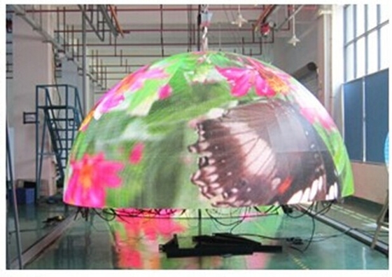 Energy saving IP43 Video Led Screen Ball P6 6M with Full Color Hanging