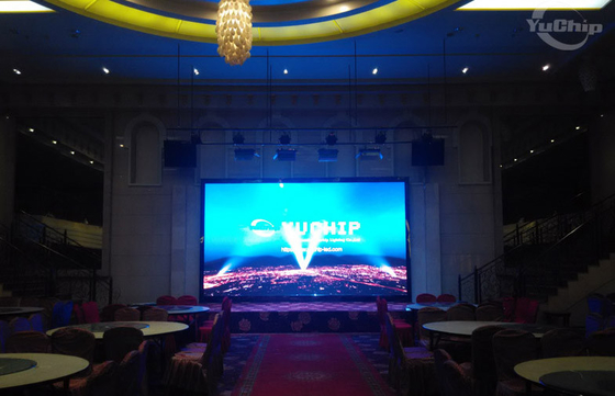 High Definition Indoor P6 LED Display Screen , SMD3258 Stage Super Thin Led Screen